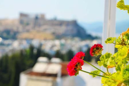 Apartament Mia'S Atelier, Balcony To Acropolis Ateny Zewnętrze zdjęcie
